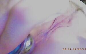 Took a minute for my little asshole to open up for it’s blue jewelry 💎😜