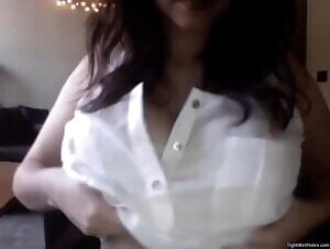 Impressively large breasts released into the world