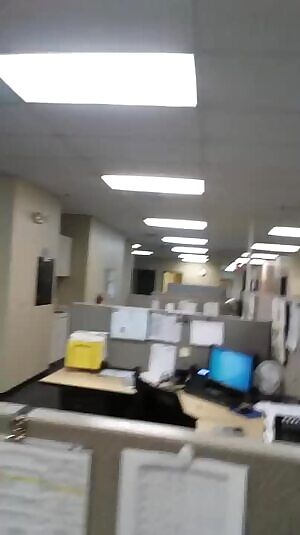 Office titty flash