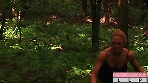 On the Run: FRA Operative Dee managed to escape her captor and flee the badlands. Unfortunately she ran right into a military squad on a training mission alongside their duty cunt.