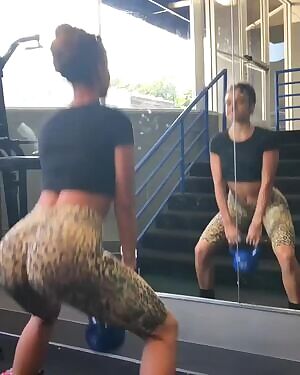 Serious booty workout