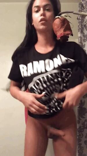 Take off your T-shirt please. Domino Presley