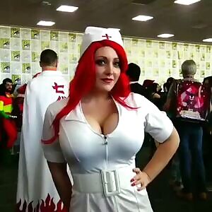 Alina Masquerade Nurse Jessica Rabbit 😍💉