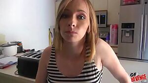 Blonde Ends Up Smiling