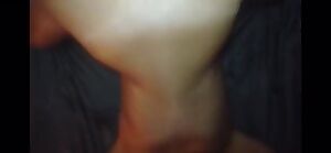 Stretching my ass from behind, do you want more ?