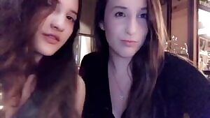 Chick on the right definitely wants it in her mouth