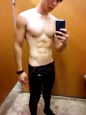 In the changing room