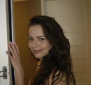 Cutie at the door
