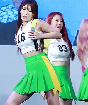 WJSN - Dawon upskirt tease