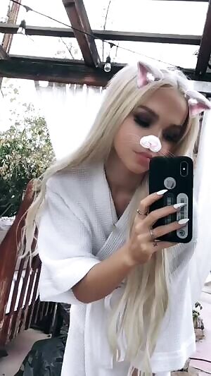 Dove Cameron waiting for her first gangbang