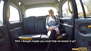 Barbie Sins In a Taxi