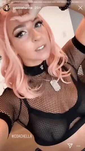 Gabbie Hanna’s nip