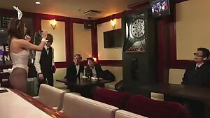 Teasing her with a remote vibrator