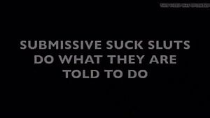 Forcing her to suck all night long