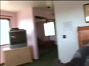 Gia Paloma is doing makeup but doesn't mind getting on her knees. Bobbi Starr joins in