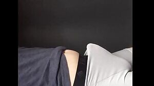 Cumming hands-free, through sheer willpower