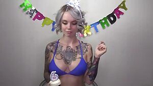 It's her 6th Boobday.