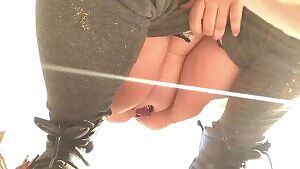 Something about the eeling of peeing outside is better than peeing indoors