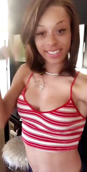 Girl with freckles... and a big surprise