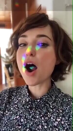 Milana Vayntrub needs her mouth filled
