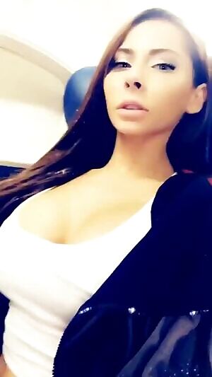 Tits Out On The Plane