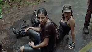 Christian Serratos on The Walking Dead