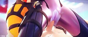 Widowmaker anal cowgirl,