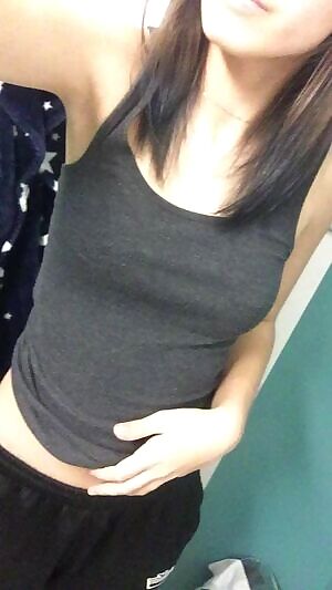 Tank top. Sweatpants. oneshysubmissiv