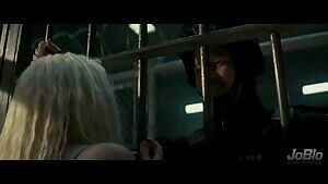 Margot Robbie licking that bar like something else...