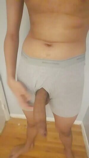 Another gif of me putting my cock away for the people sorting by new. You guys deserve it.