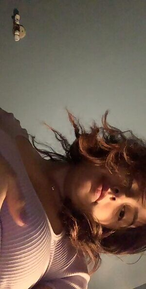 Dropping my boobs on your face ☺️ whoops