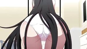 Tsukihi's ass