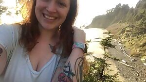 Big Boobies by the Beach