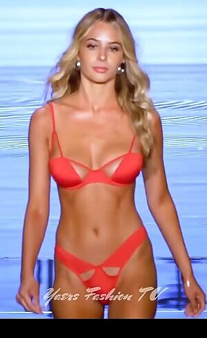 Catwalk bikini bounce