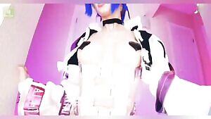 Melody anal cosplay and Ahegaos