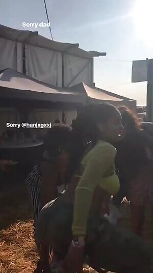 She told her dad sorry right before shaking her ass for us. Upvote if you want to see more of her