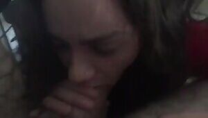 Happy to be choking on it