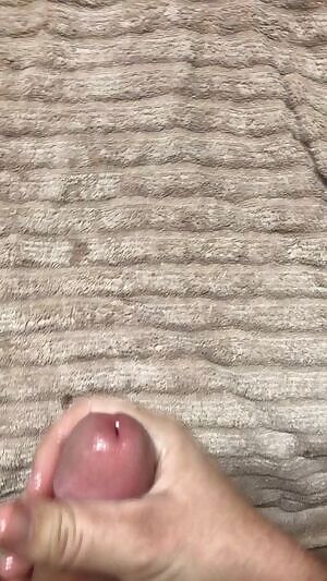 Stroking yself to explosion. Can I fill your pussy with it next time?