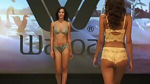 Runway Model on the Catwalk