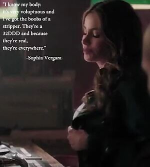 Sofia Vergara is so proud of her big tits