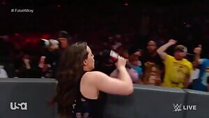 If Nikki Cross wanted the crowd to stop booing, she should've shown off more of that plump ass.