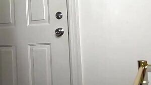 Blowing The Pizza Delivery Guy