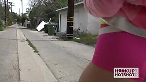 She finds herself a date that gets really messy