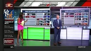 Cari Champion is hot. Those legs!