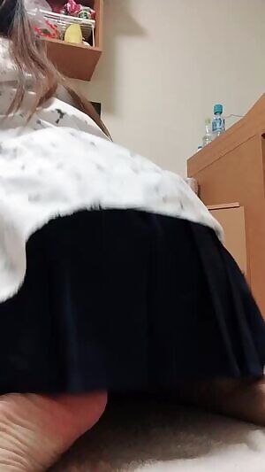 Lifting my skirt up