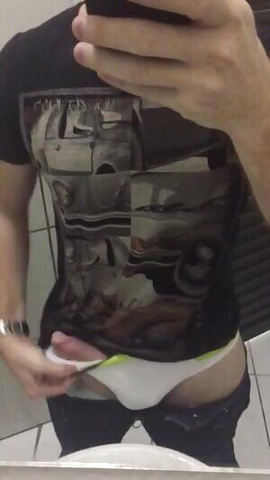 Taking out his meat