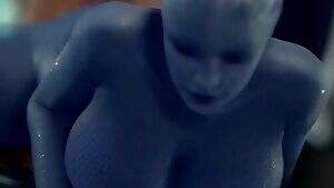 Liara from behind