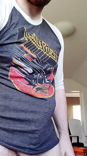 Beard, boner and big dick drop