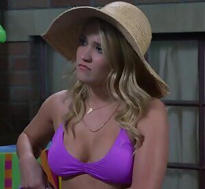 Emily Osment - perfect blond fuck doll showing us her amazing tits. Let's ravage her holes