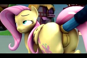 Fluttershy Taking It In The Ass. 💕